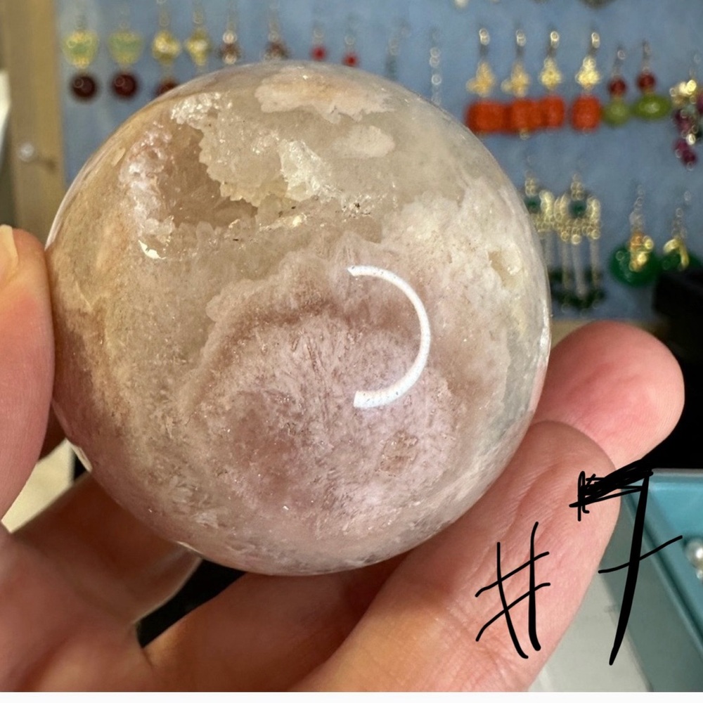 Cali～ Pink Stone Sphere $20